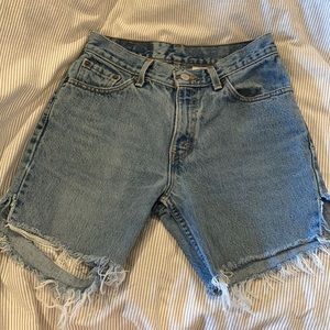 Vintage Levi High Waist shorts
